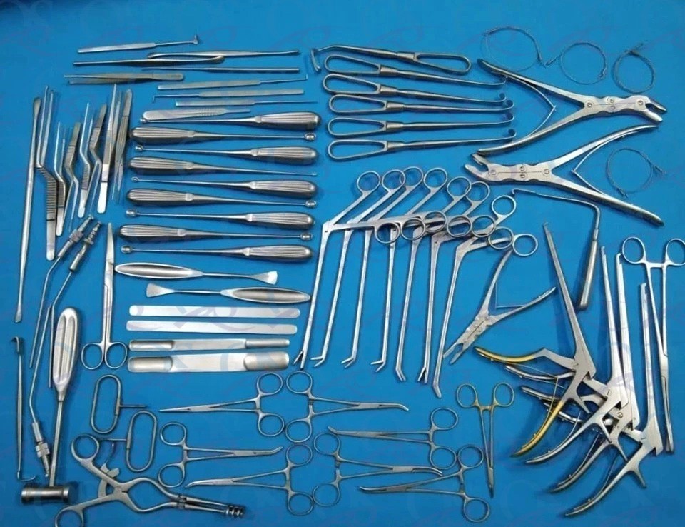 Laminectomy Surgical Orthopedic Spinal Instruments Set 78 Pcs