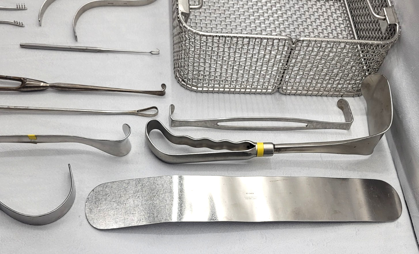 57 Piece General Surgical Set Aesculap Jarit with Basket