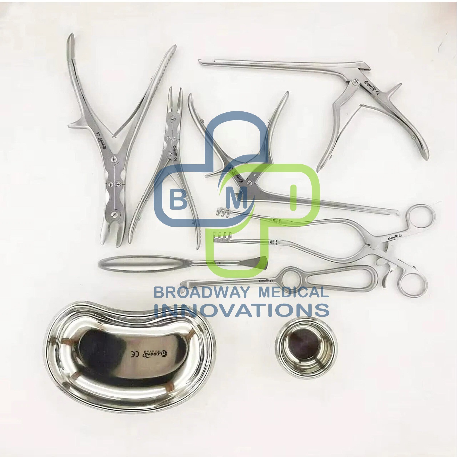 Neuro Spinal Surgery Surgical Orthopedic Instruments 10 Pcs set