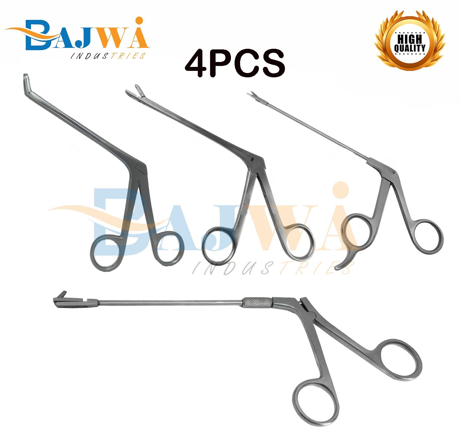 Fess Instruments 4 Pcs Set Endoscopic Sinus ENT Instrument Set