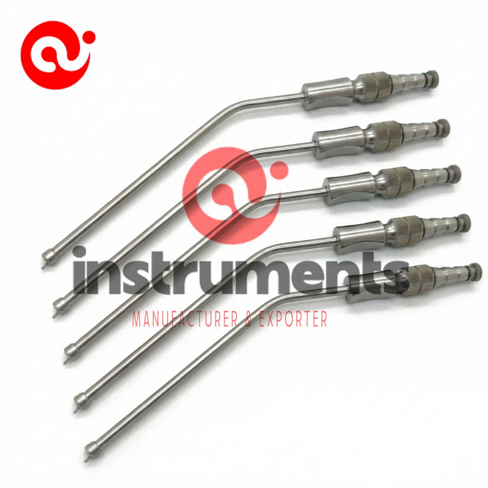 Frazier Suction Tube with atraumatic Tip 6,8,10,12,14FR x 20 cm 5pcs By Ai
