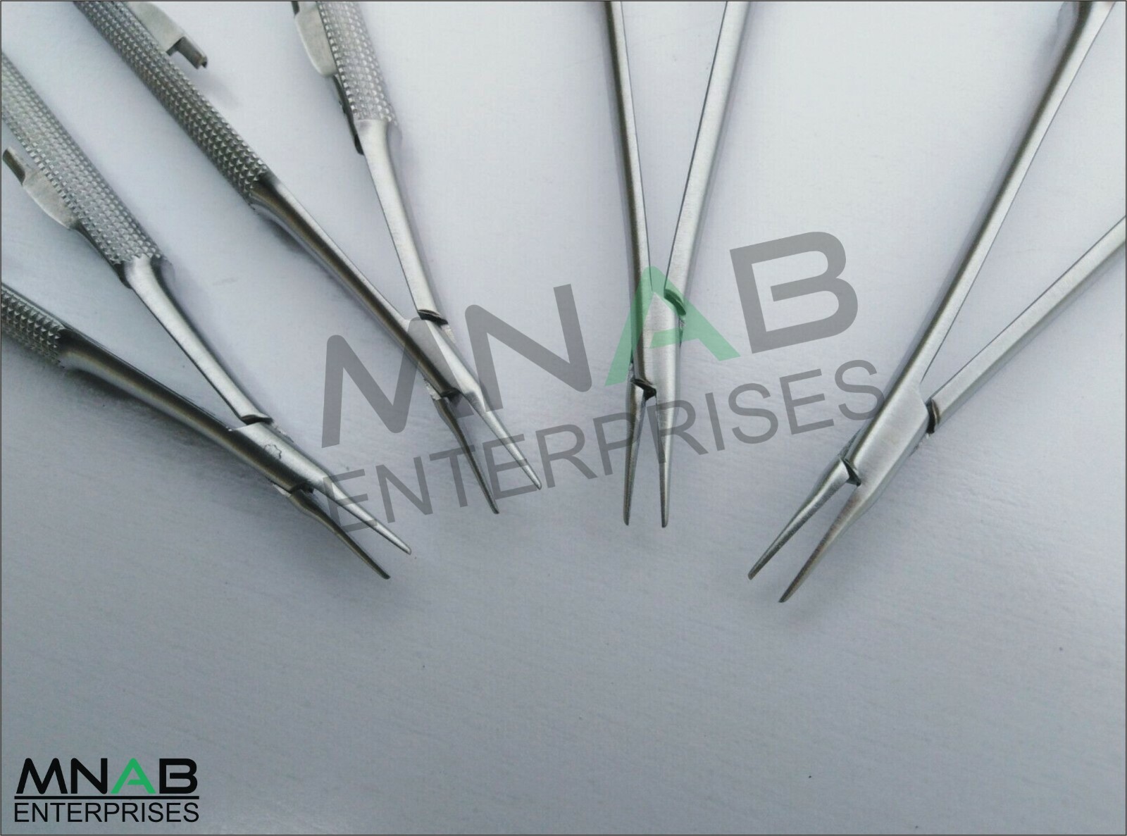 04 PCs Barraquer Needle Holder With lock ophthalmic eye instruments-High Quality
