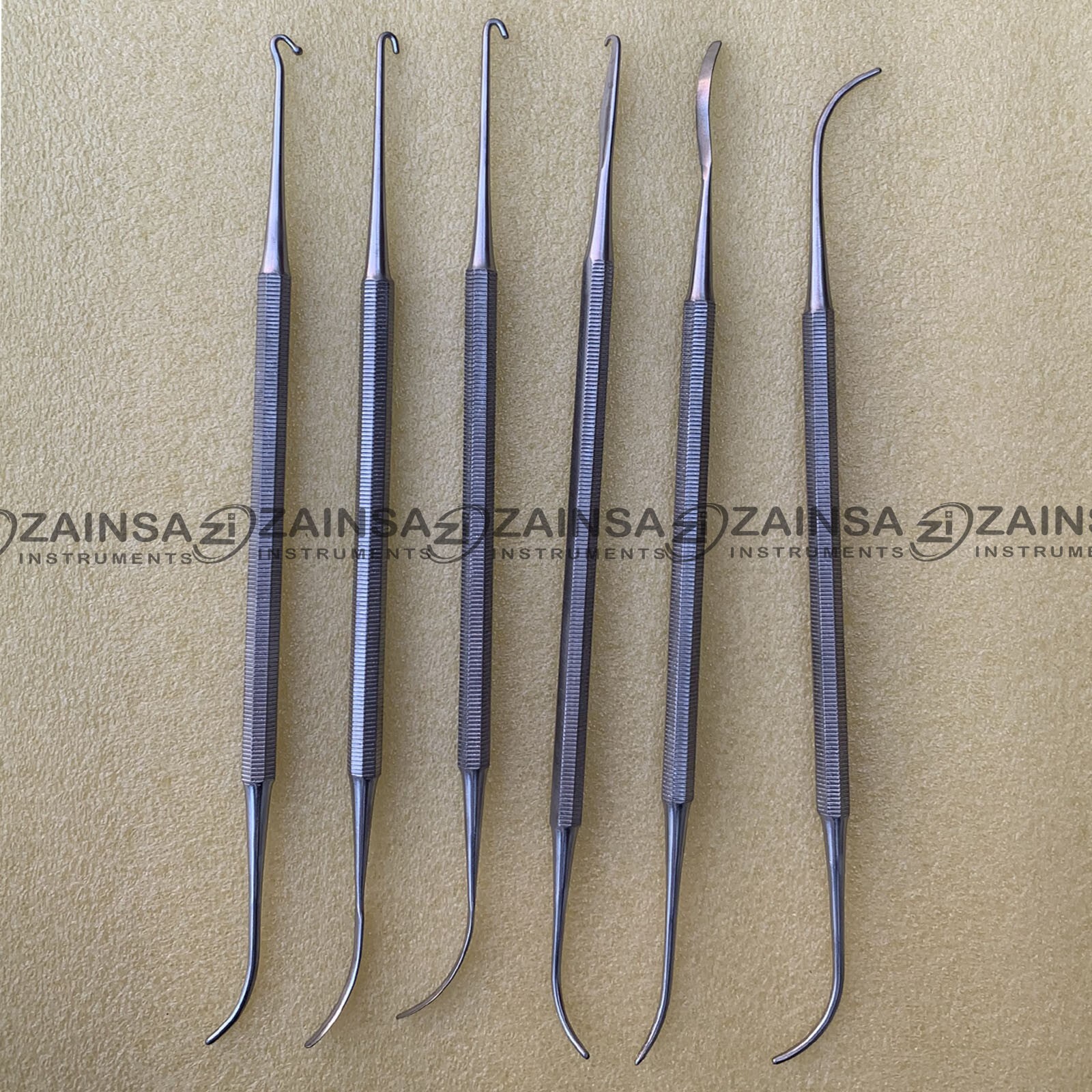 Varady Phlebectomy Extractors And Skin Hooks Surgical Plastic Surgery Set of 6