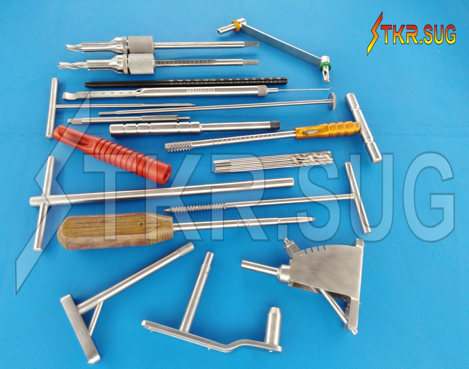 DHS DCS Complete Set Stainless Steel Surgical Orthopedic Instruments 21 PCS A+