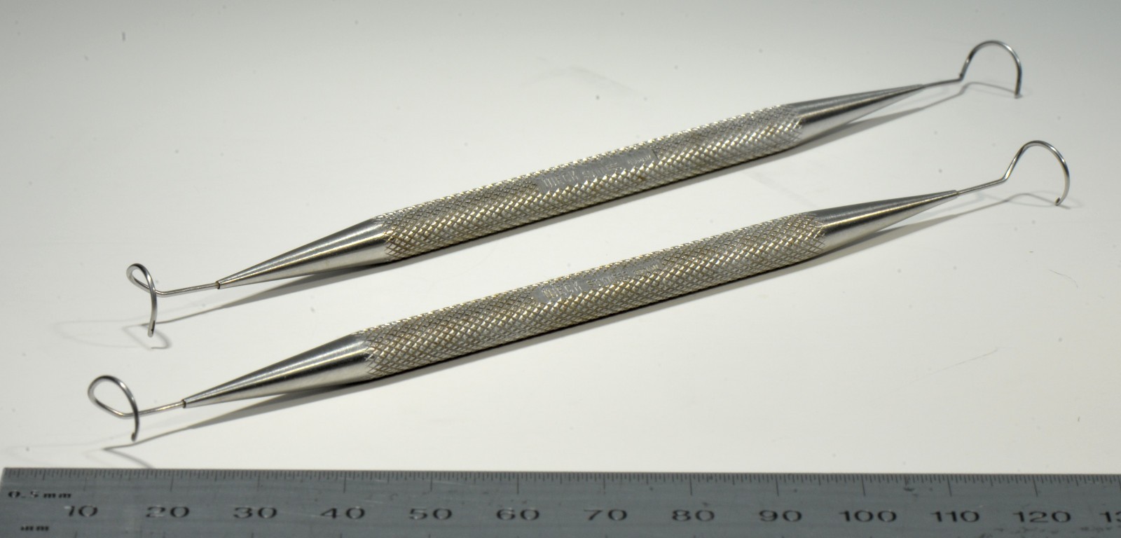 Weck Lot of 2 Dental Scalers Double Ended 6″ Stainless Steel Surgical