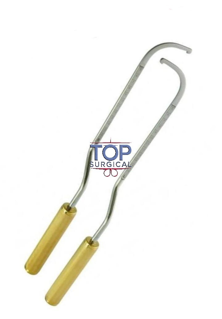 Agris-Dingman Breast dissector set of 2 Pcs Left and right 36cm Plastic surgery