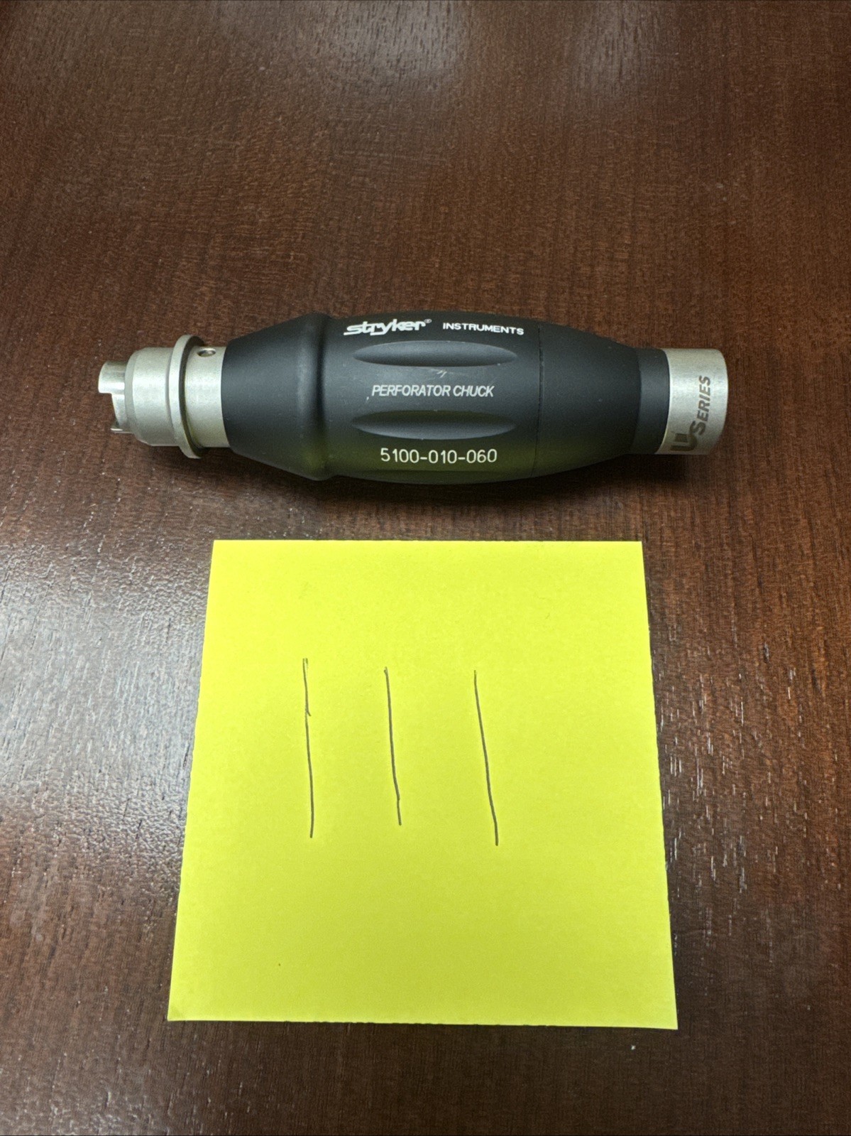 STRYKER 5100-010-060 Maestro PD Series Perforator Chuck 60:1 Speed Reduction BRW