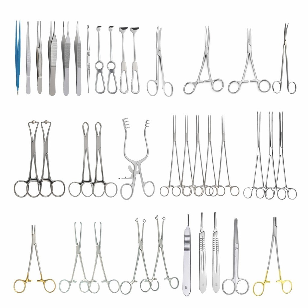 General Surgery instruments Set of 39Pcs includes Most Commonly Used Ins DS-2565
