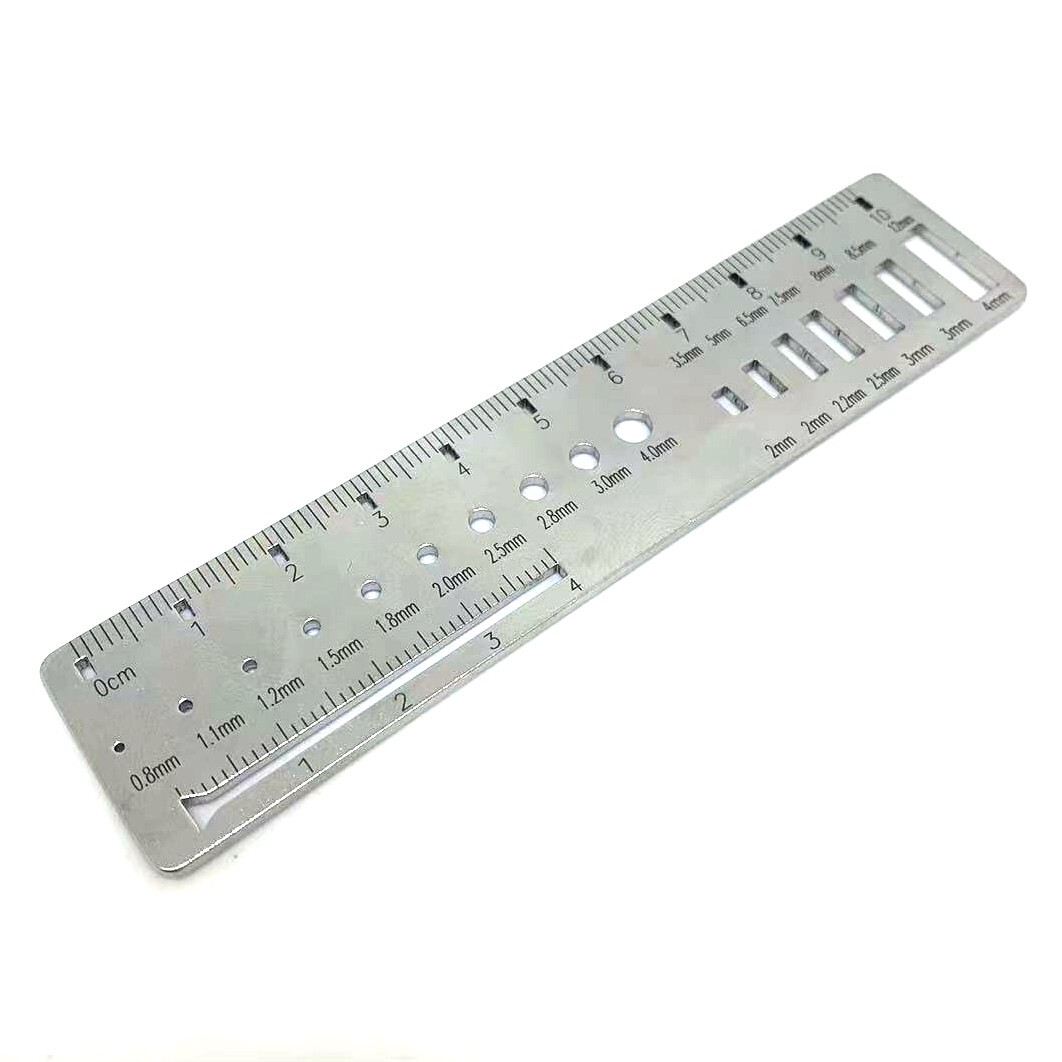 10cm Stainless Steel Veterinary Instruments Orthopedics Ruler Orthopedic Rulers