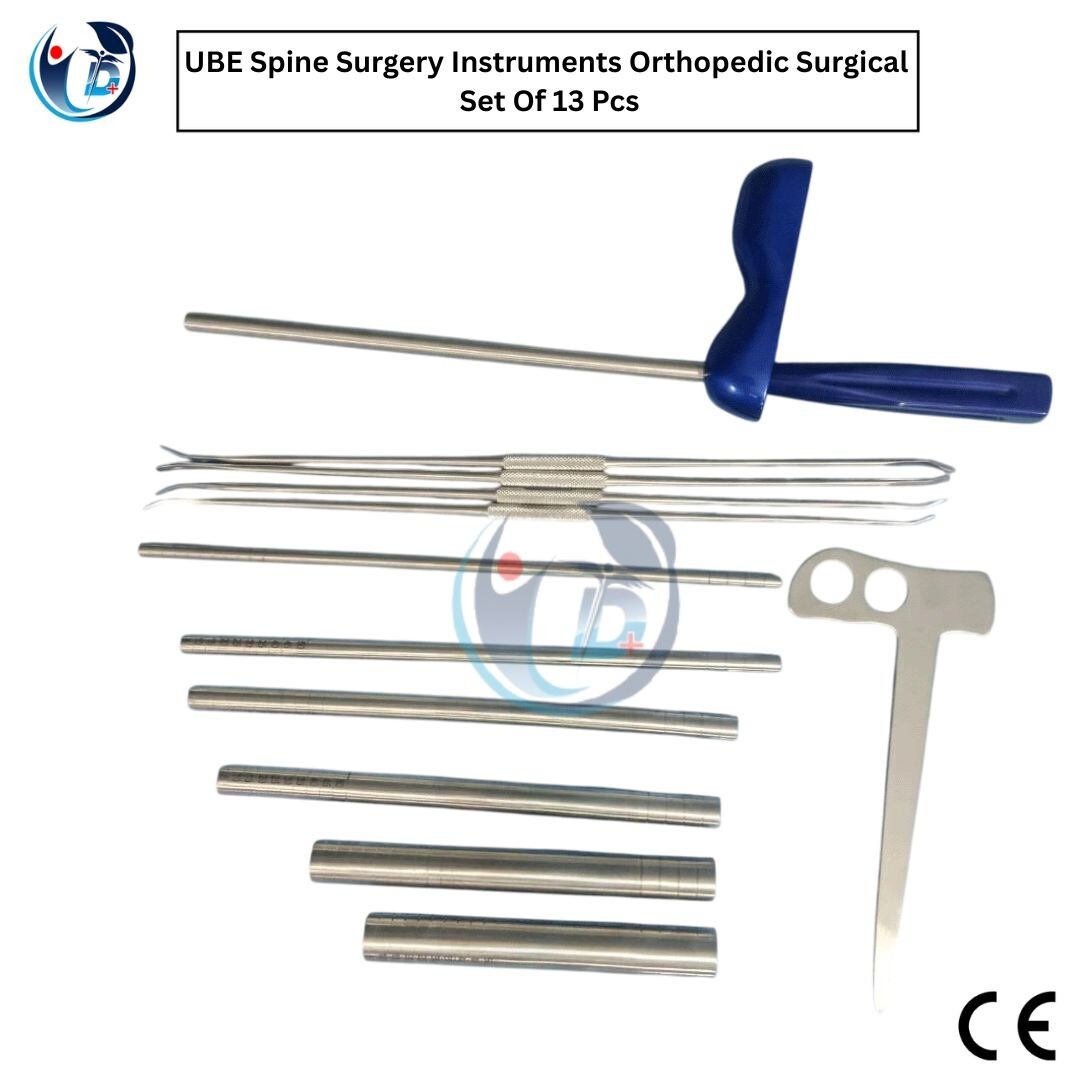 UBE Spine Surgery Instruments Orthopedic Surgical Set Of 13 Pieces