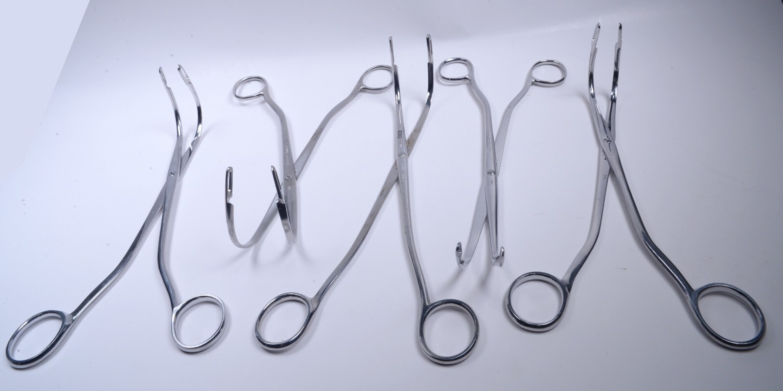 5x RANDALL Kidney Stone Forceps Stainless Steel Surgical Miltex Jarit Lawton