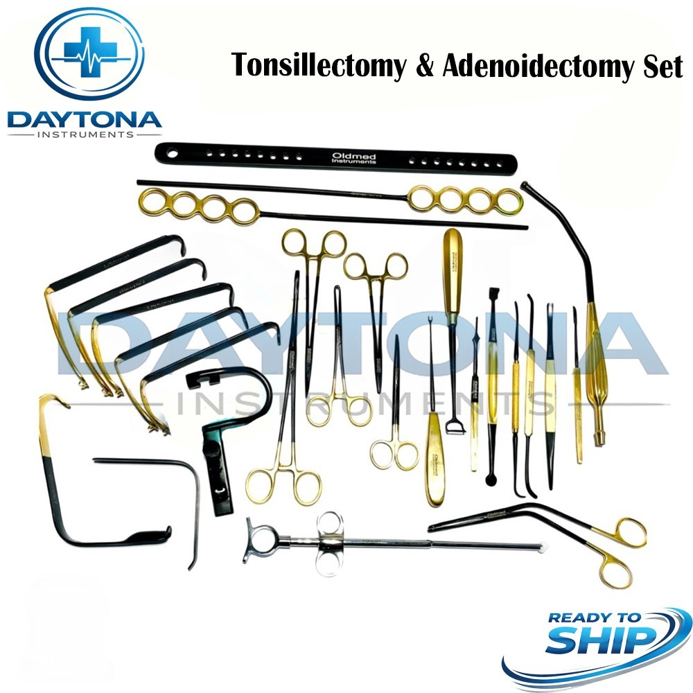 Tonsillectomy Surgical Orthopedics 27 Pcs Set Best Quality Instruments Set A+