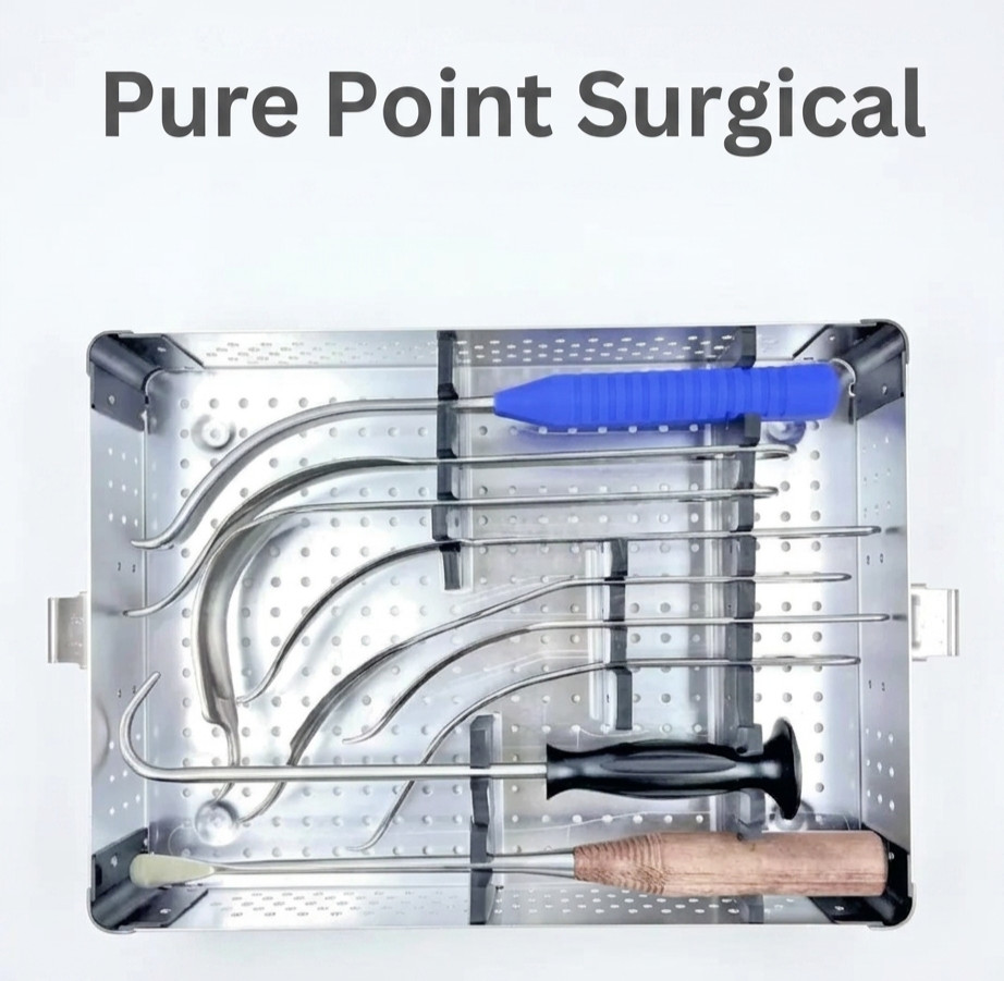 9Pcs Hip Joint Surgical Retractor Set Orthopedic Instruments Stainless Steel New