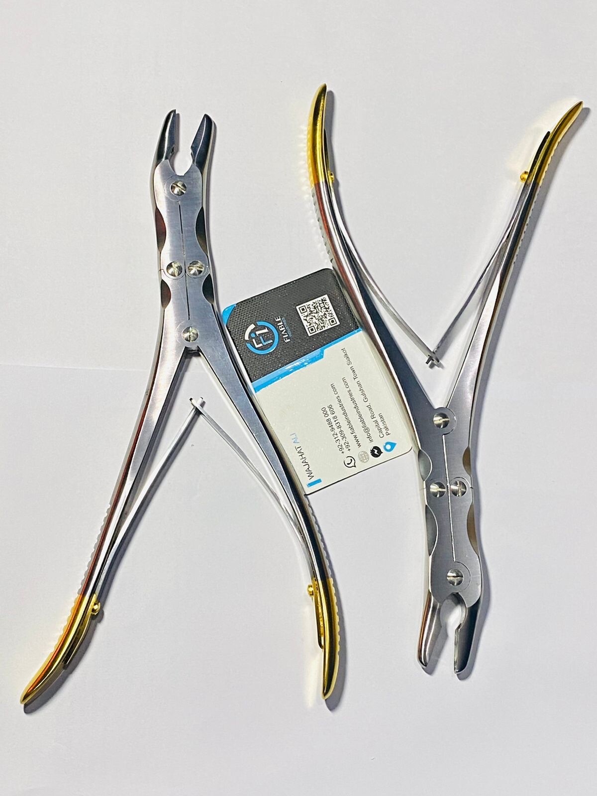 Leksell Ronguer Double Action Orthopedic Bone Ronguers 2 Pieces