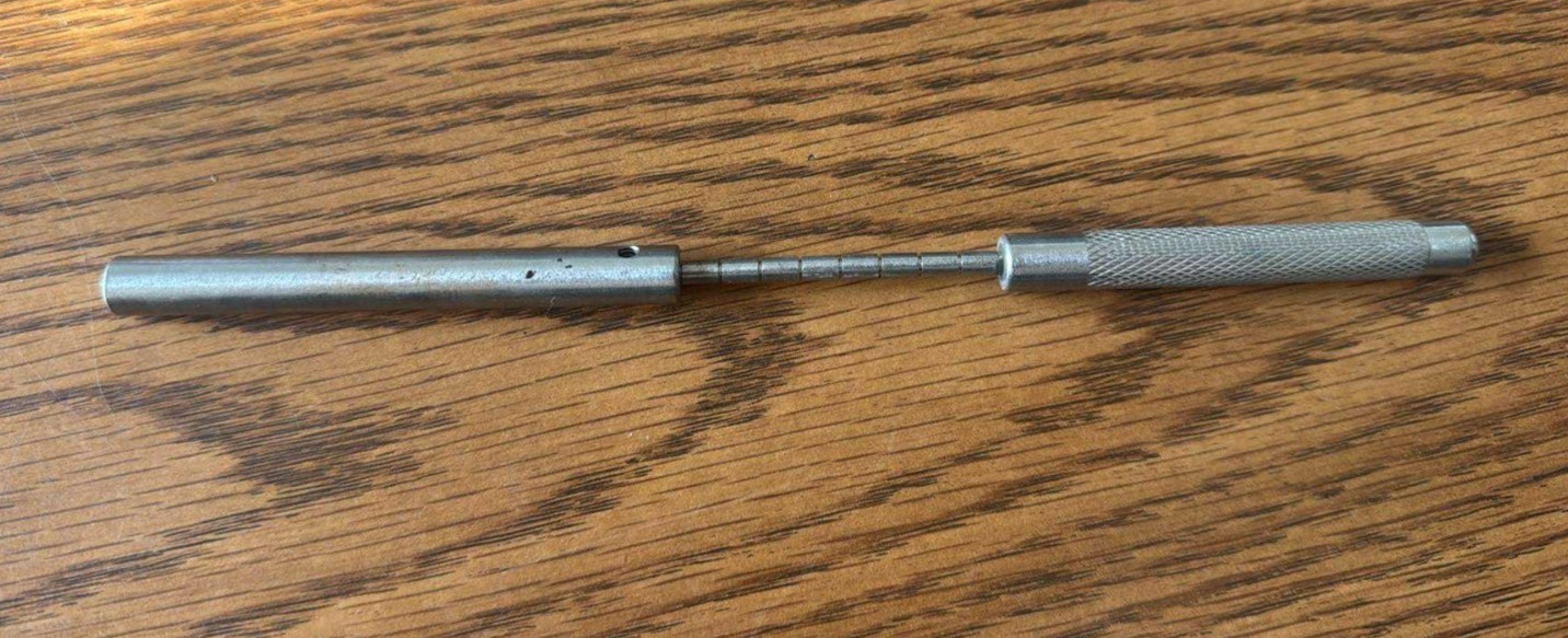 Richards 11-0791 Depth Gauge Surgical Tool Telescoping Stainless Steel