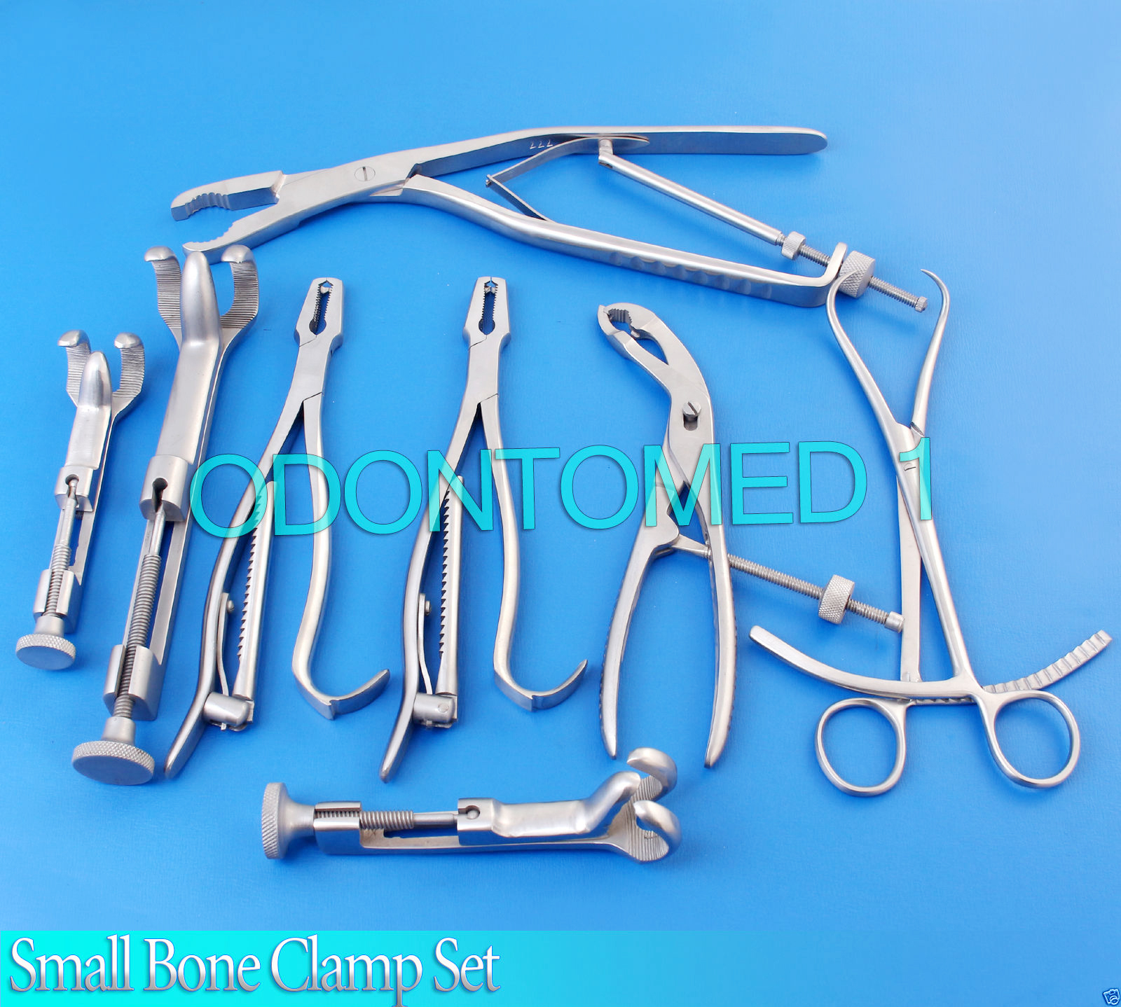 Small Bone Clamp Set Orthopedic Instruments Ds-1124