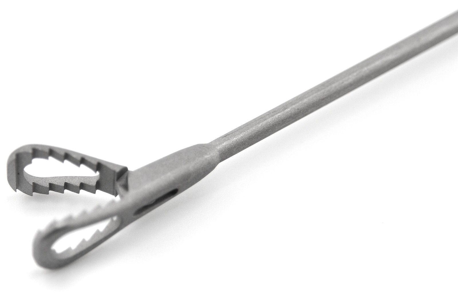 KARL STORZ 8662H Laryngoforce Grasping Forceps 10x15mm Triangular Bite 10″