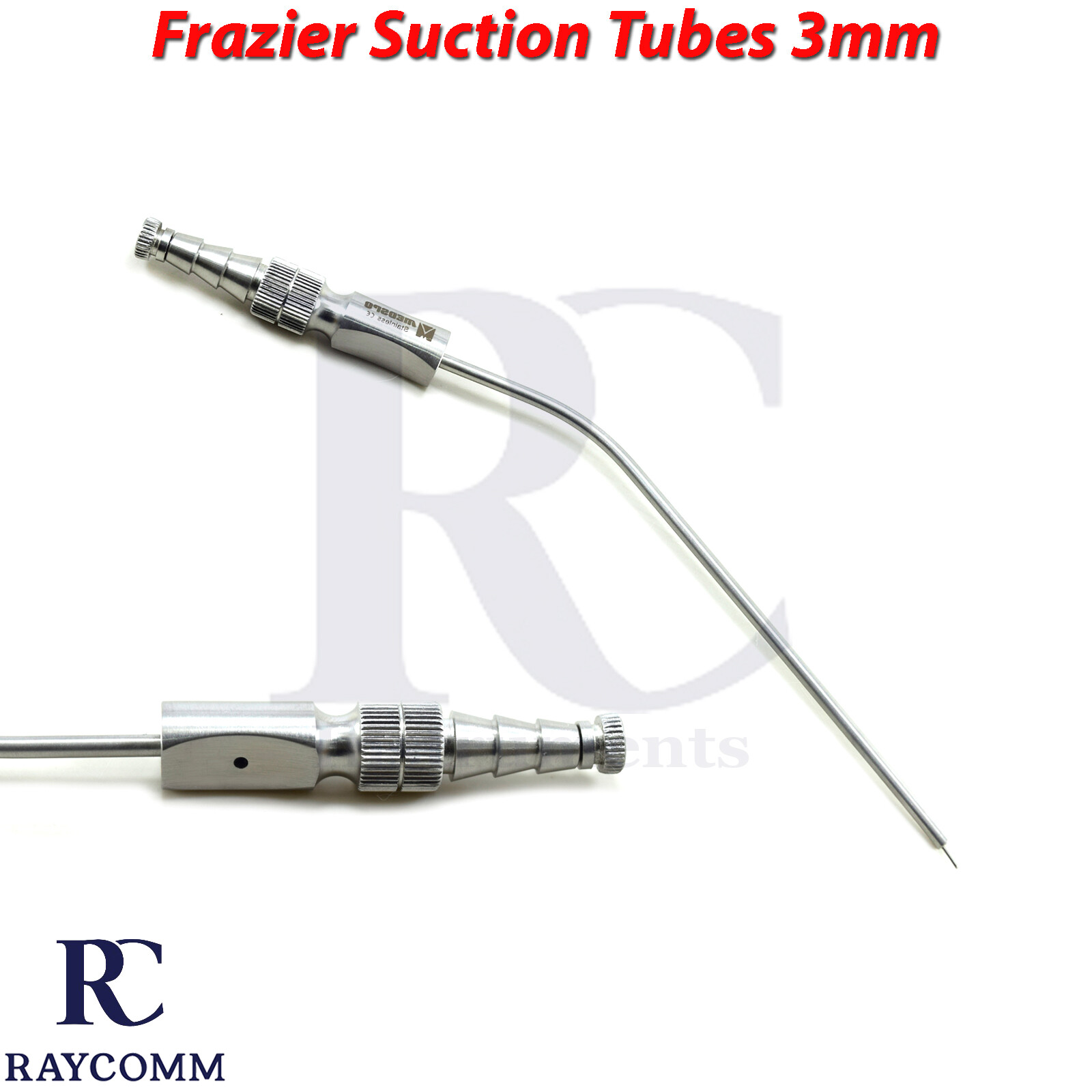 Dental Frazier Suction tube 3mm Medical Surgicale ENT Ear Nose Instruments Tools