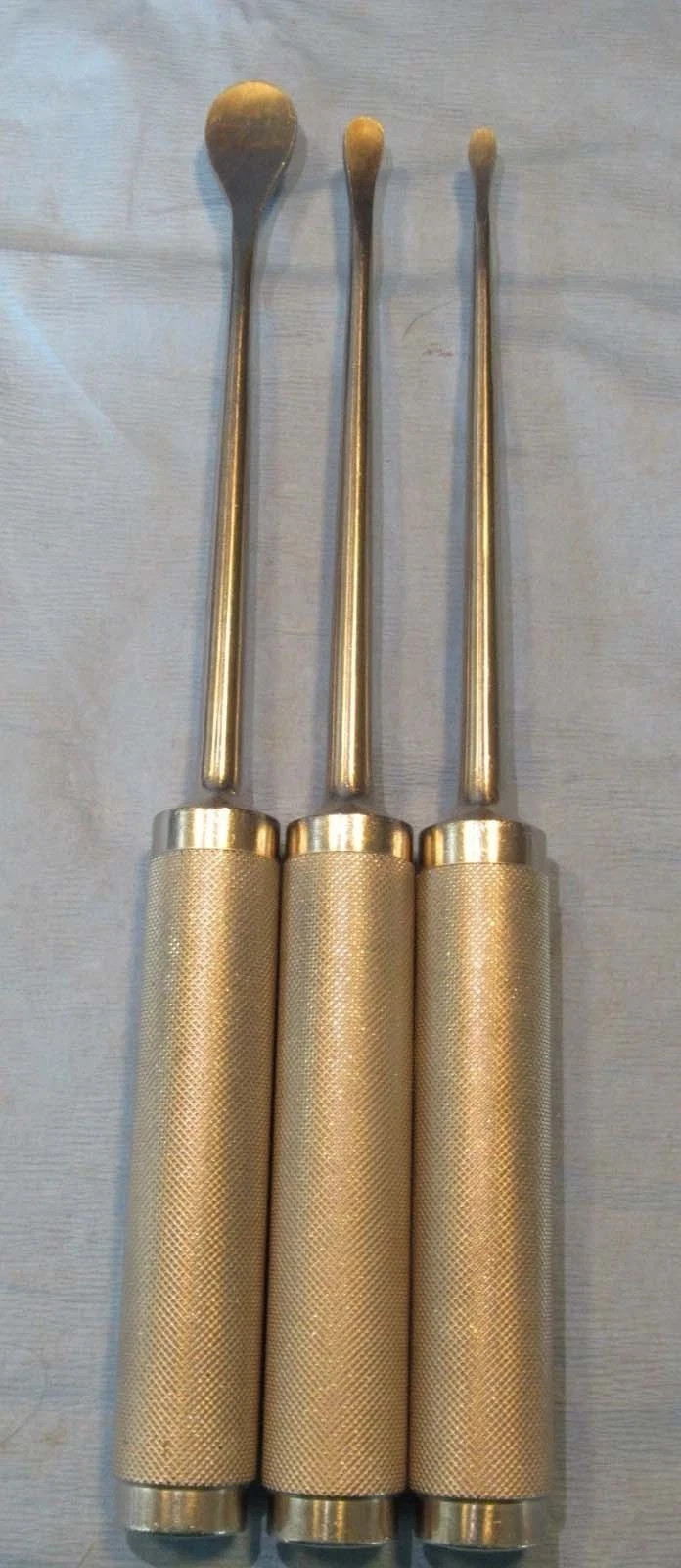 Aesculap Surgical Cobb Elevators Round 11 (280mm) Length Lot Set of 3 PISES