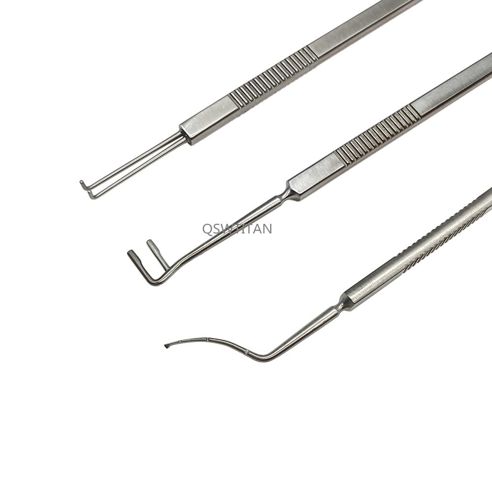 Strabismus Hook Helveston Scleral Marking Ruler Ophthalmic Surgical Instrument
