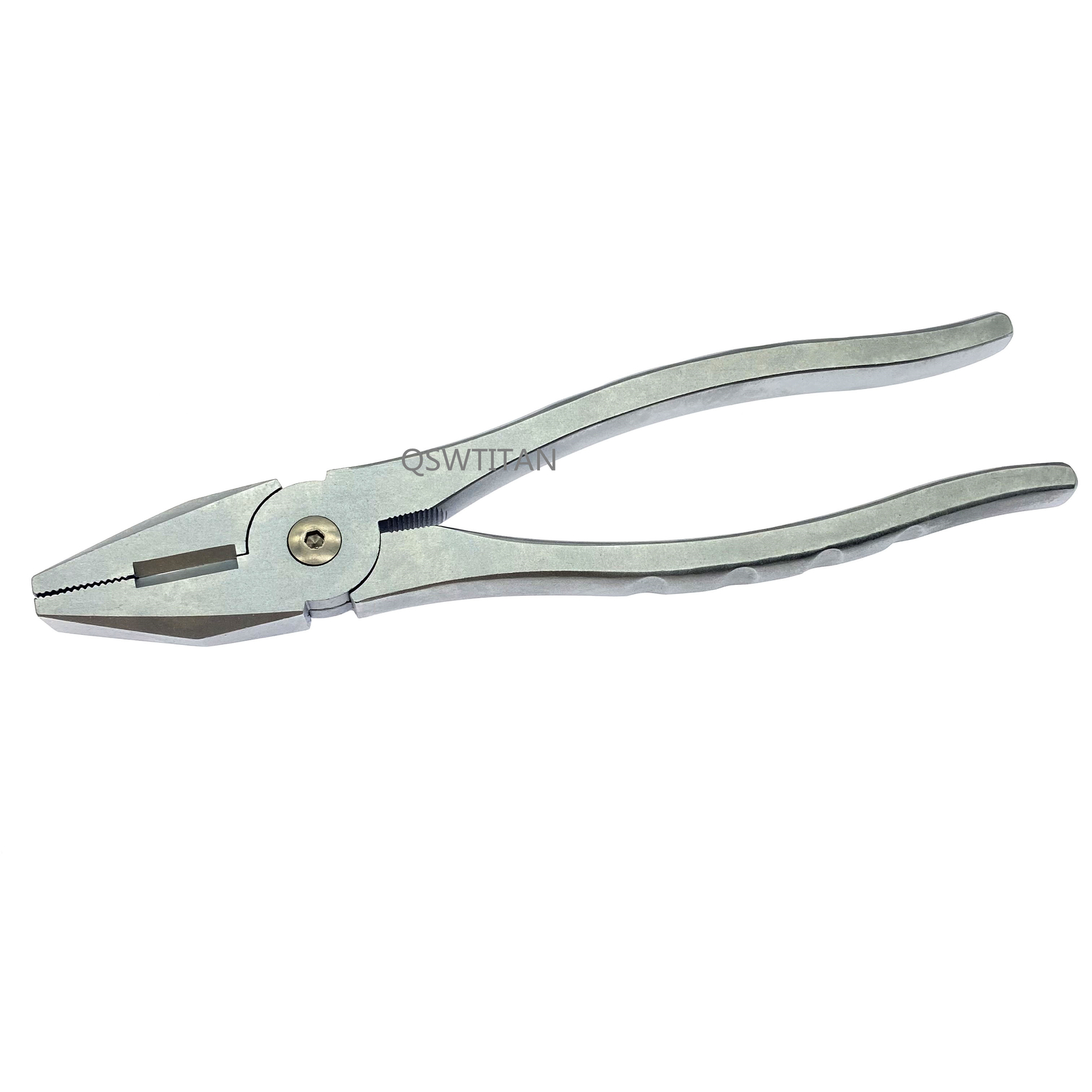 Orthopedics Nice Flat Nose Pliers with Serrated Jaws Veterinary bone tools