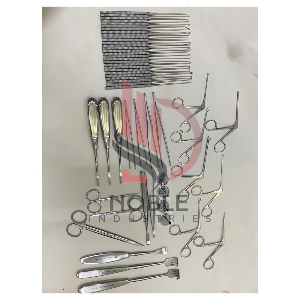 Tympanoplasty Instruments Set Micro Ear Surgery ENT Instruments 101 PCs