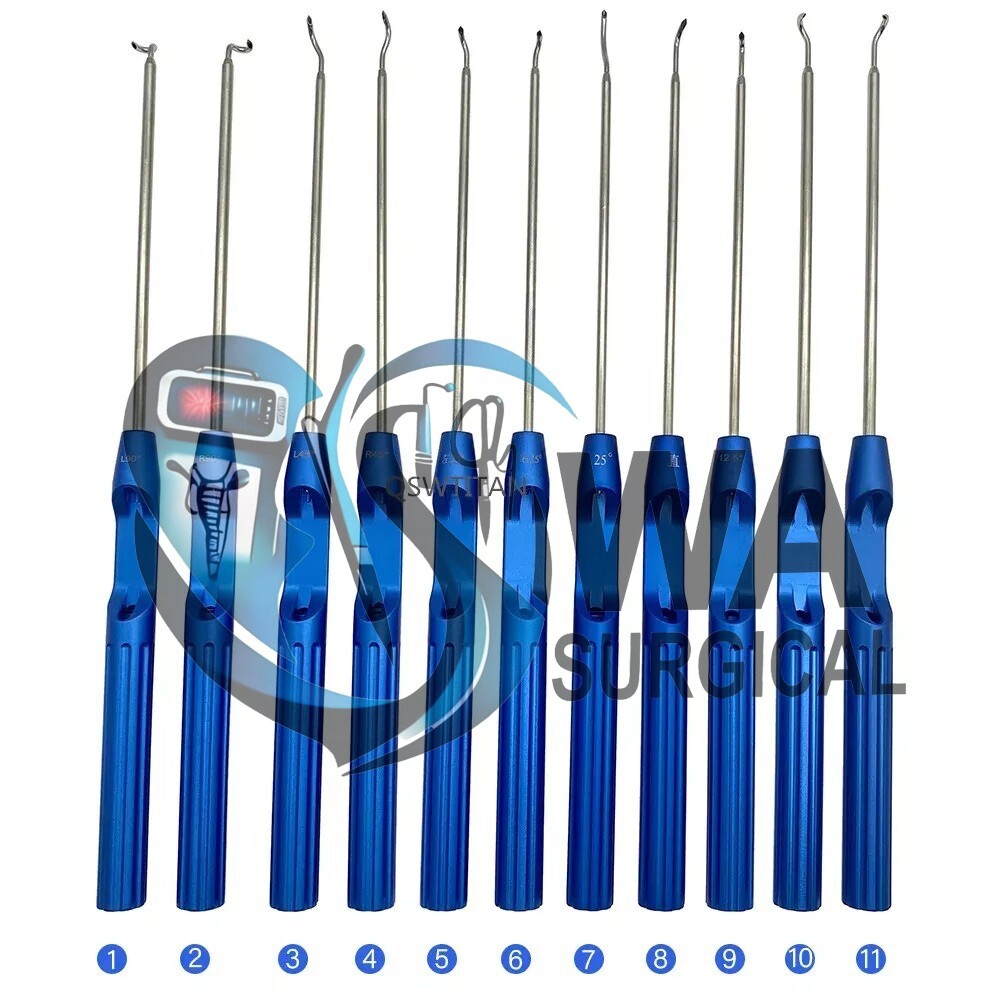 Orthopedic Instrument Arthroscopy Medical Surgical Hook Suture Lasso With Box,