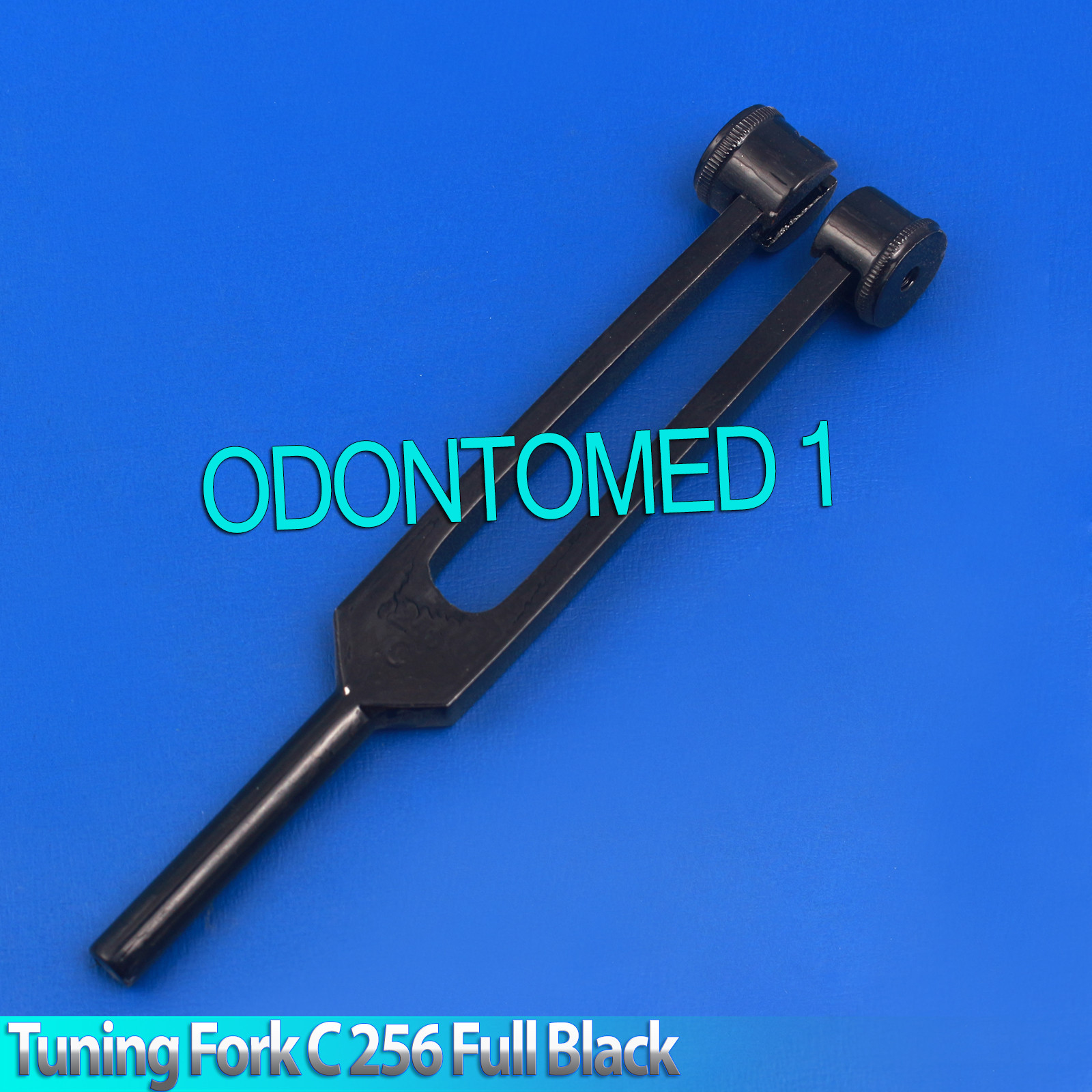 Full Black Tuning Fork Set Of 5 Pieces Medical Surgical Diagnostic Instruments