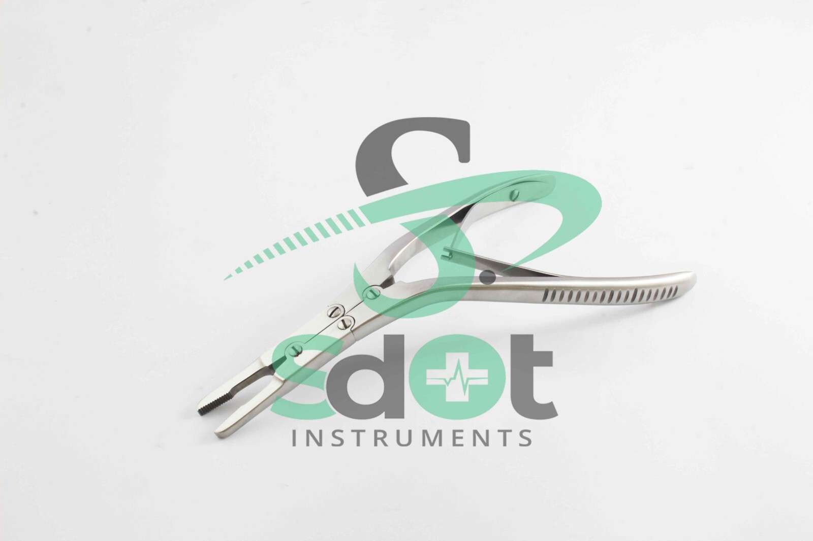Morselizer Rubin Septal Forceps Angled 20 cm Plastic Surgery Instruments By SdOt