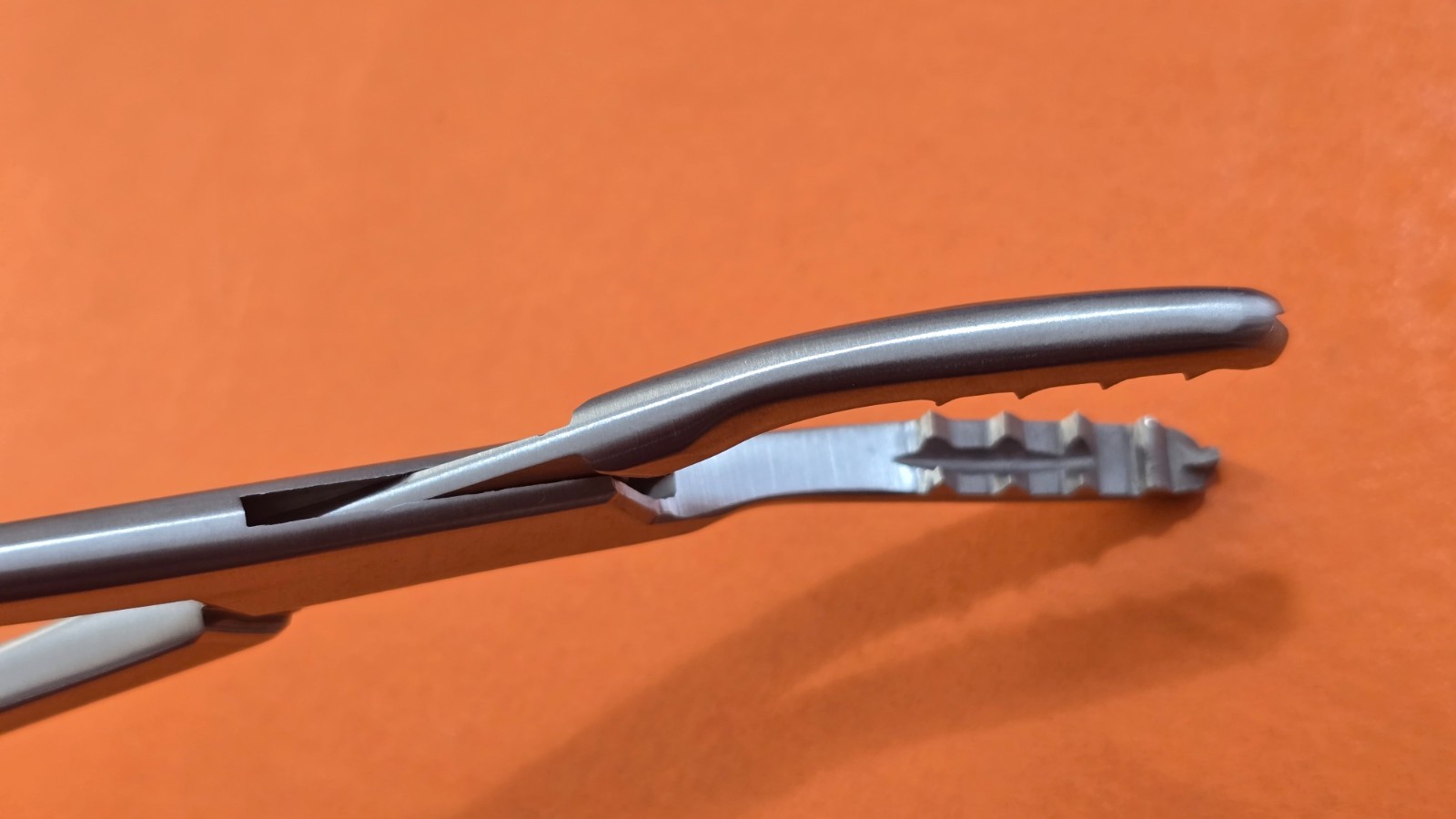 Turtle Surgical Martin Cartilage Holding Forceps 8″ Curved Jaw w- Ratchet