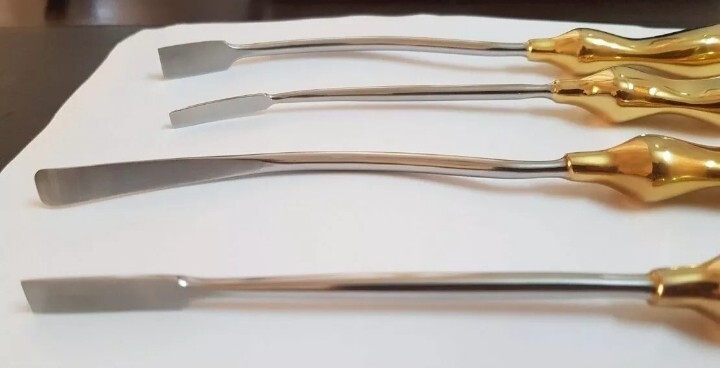 Face Lift Browlift Dissectors & Elevator Set of 4 pcs Plastic Surgery Instrument