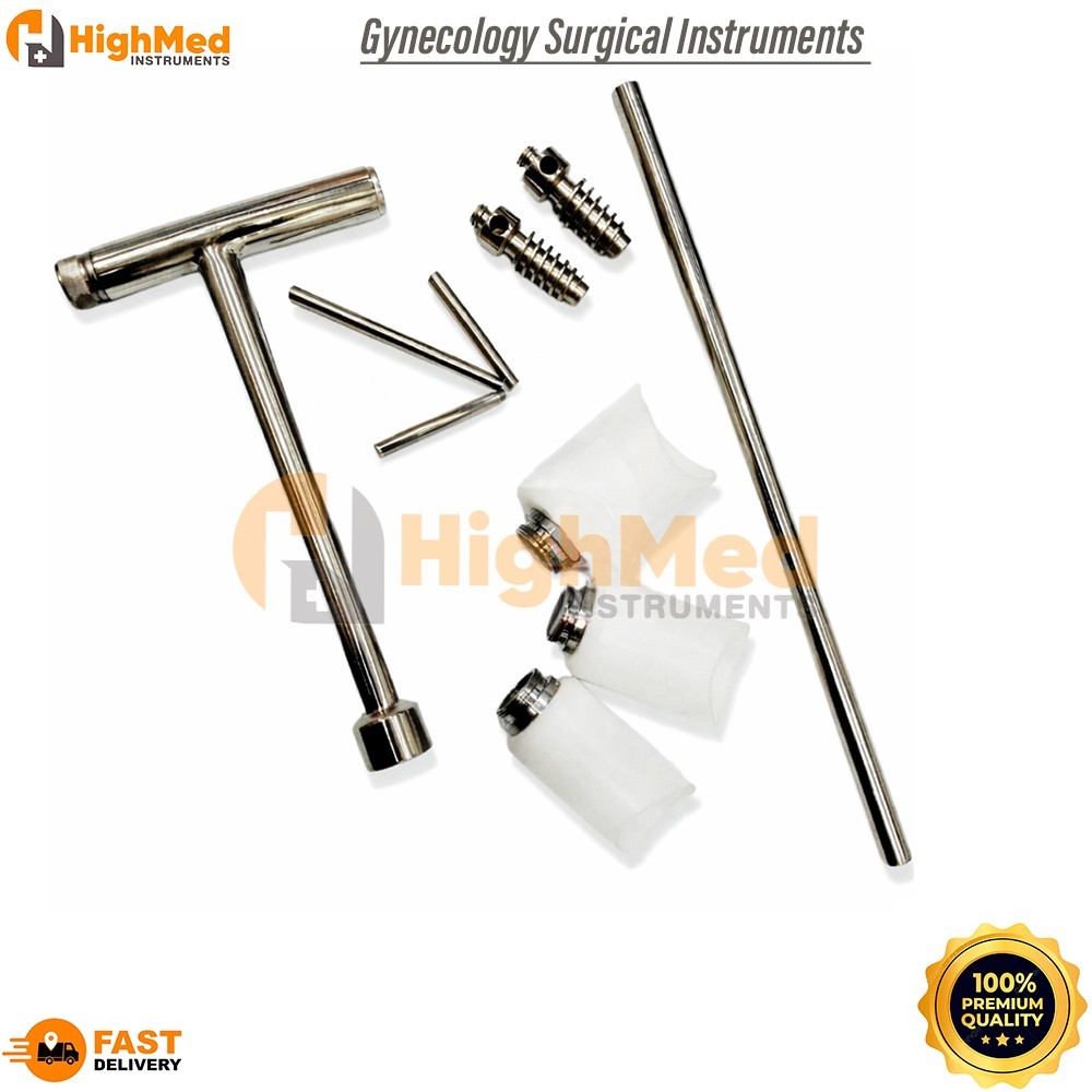 Gynecology Surgical Instruments – Uterine Cannula & Dilator for Hysterectomy A+