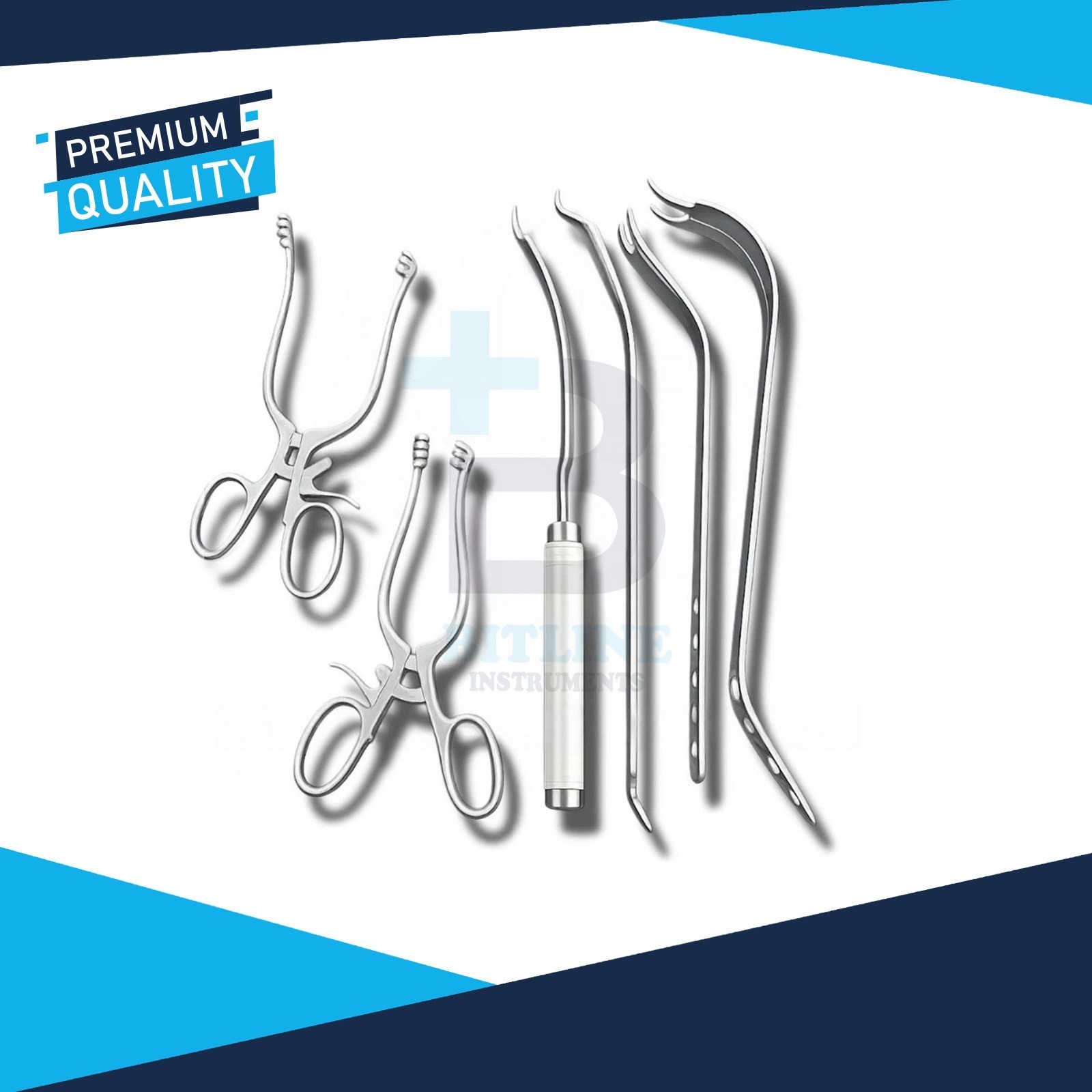 Orthopedic Basic Anterior Approach Instrument Set of 6 pcs