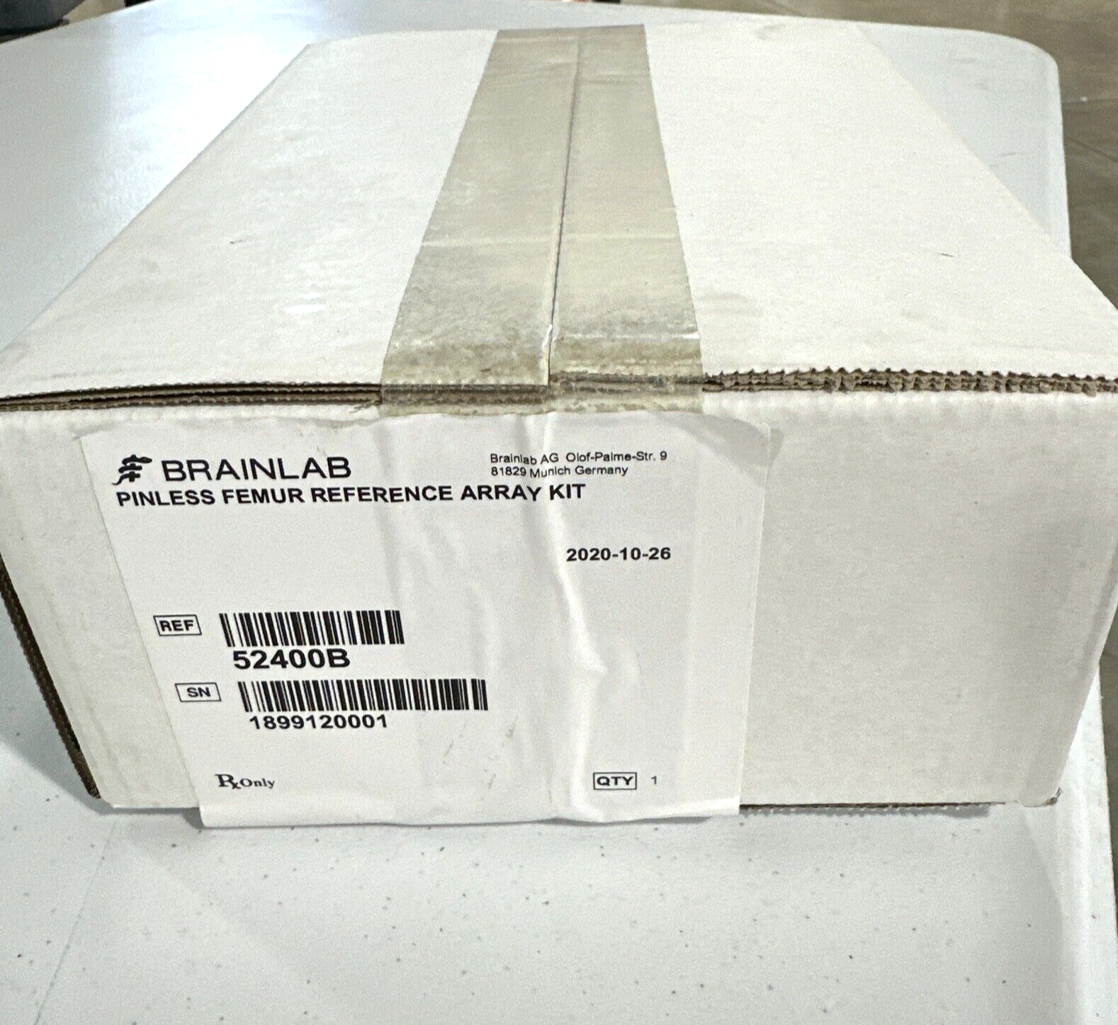 *2 QTY* Brainlab 52400B Pinless Femur REFERENCE ARRAY KIT *NEW*