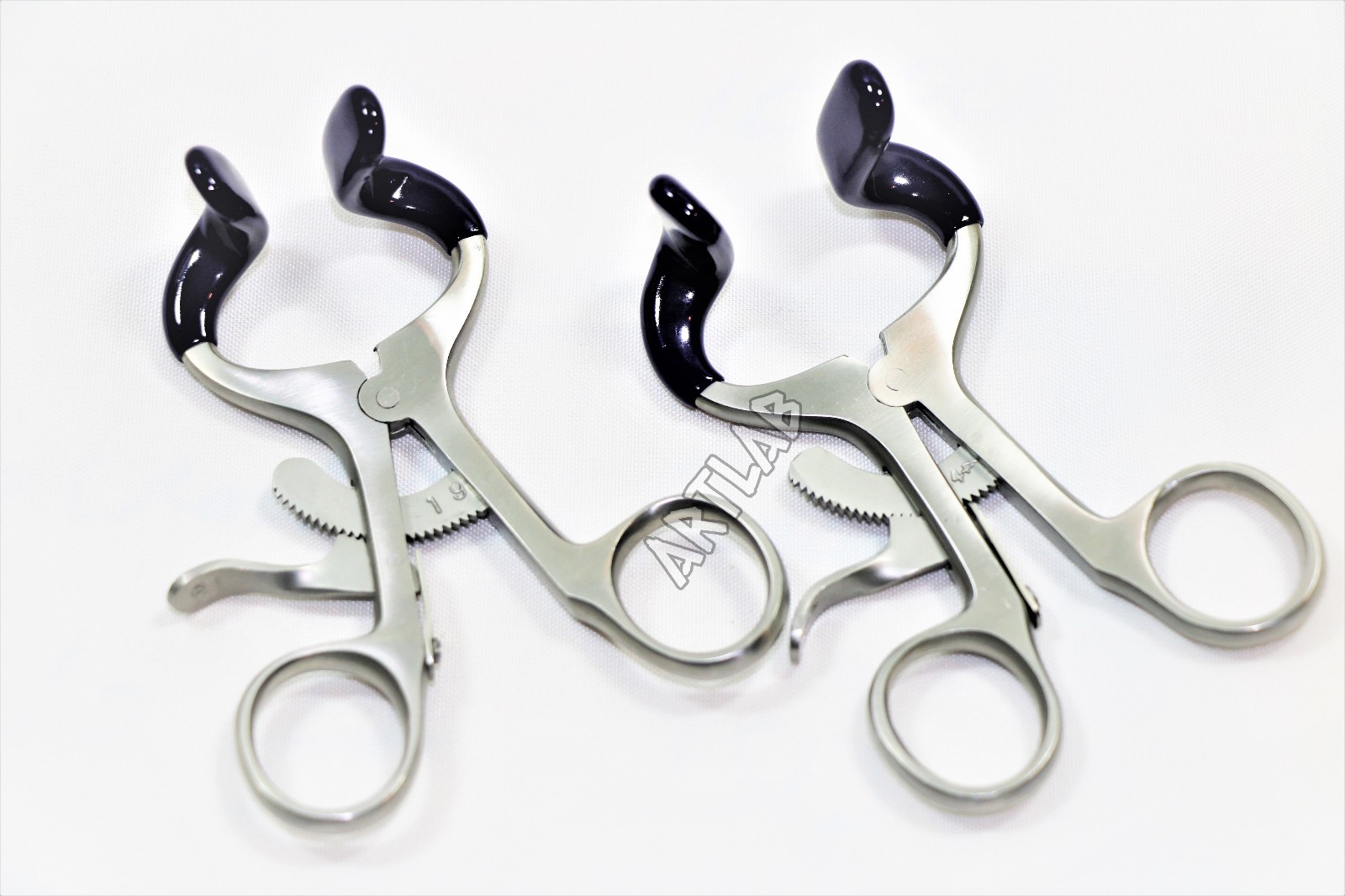 DENTAL GAG MOLT MOUTH GAG 3.5″ WITH SILICONE 2PCS DENTAL SURGICAL INSTRUMENTS