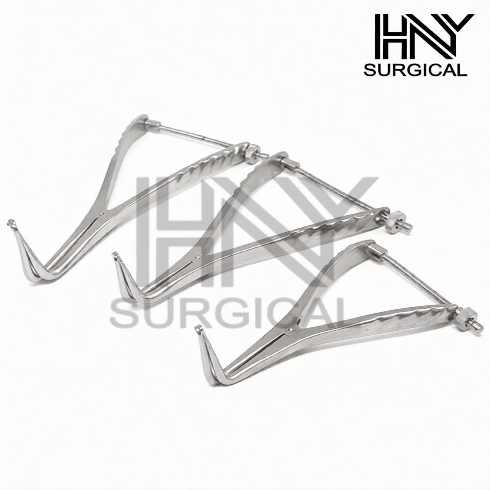 Set of 3 Stifle Distractor with Spinlock 13cm, 19cm, 21cm Orthopedic Instruments