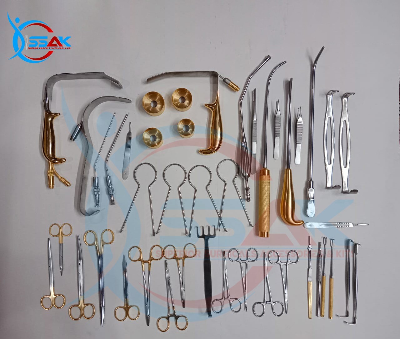Breast Augmentation Set 38 PCs OEM Plastic Surgery, Surgical Instruments