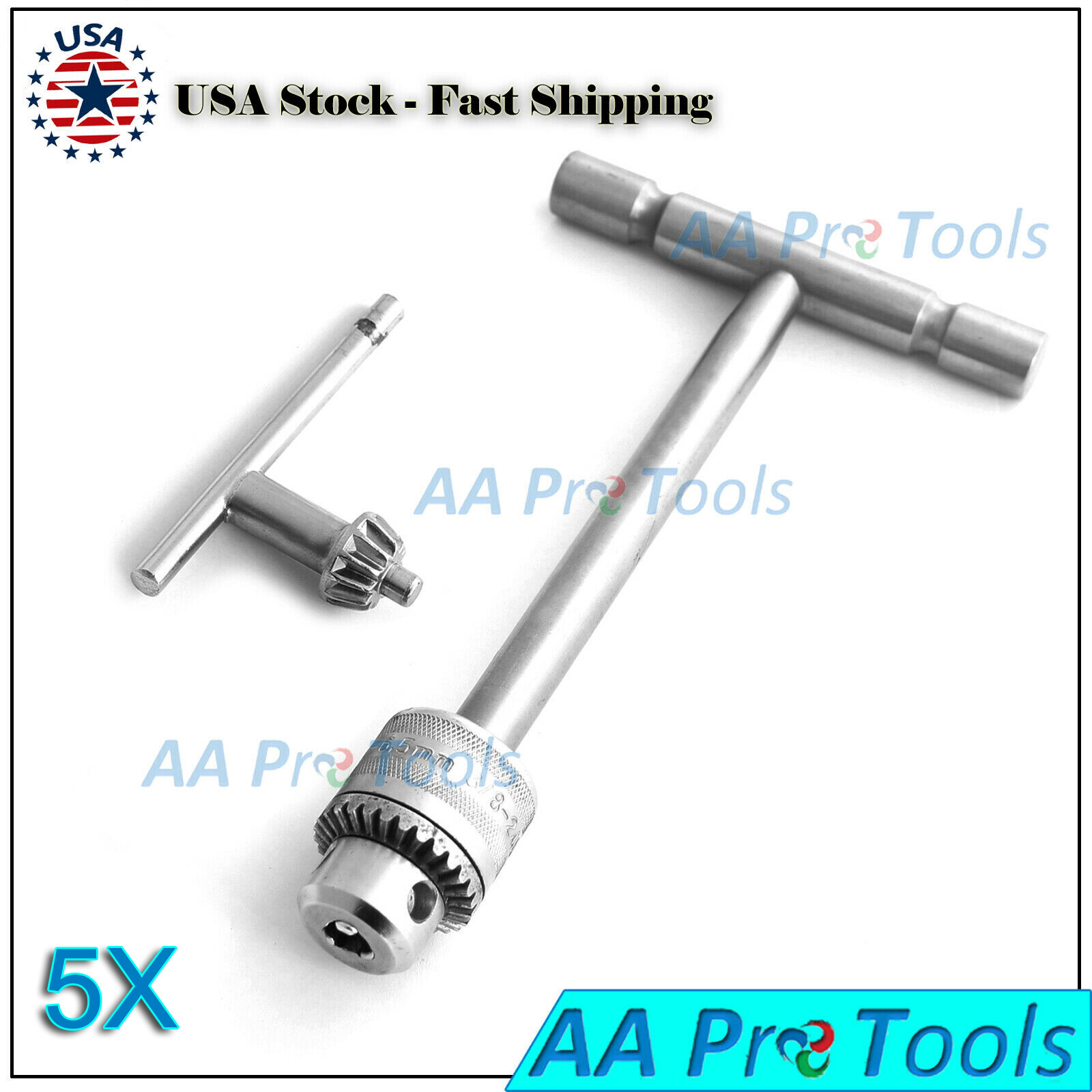 NEW TAP HANDLE DRILL WITH KEY DOUBLE Action Surgical Orthopedic Instruments 5X✅