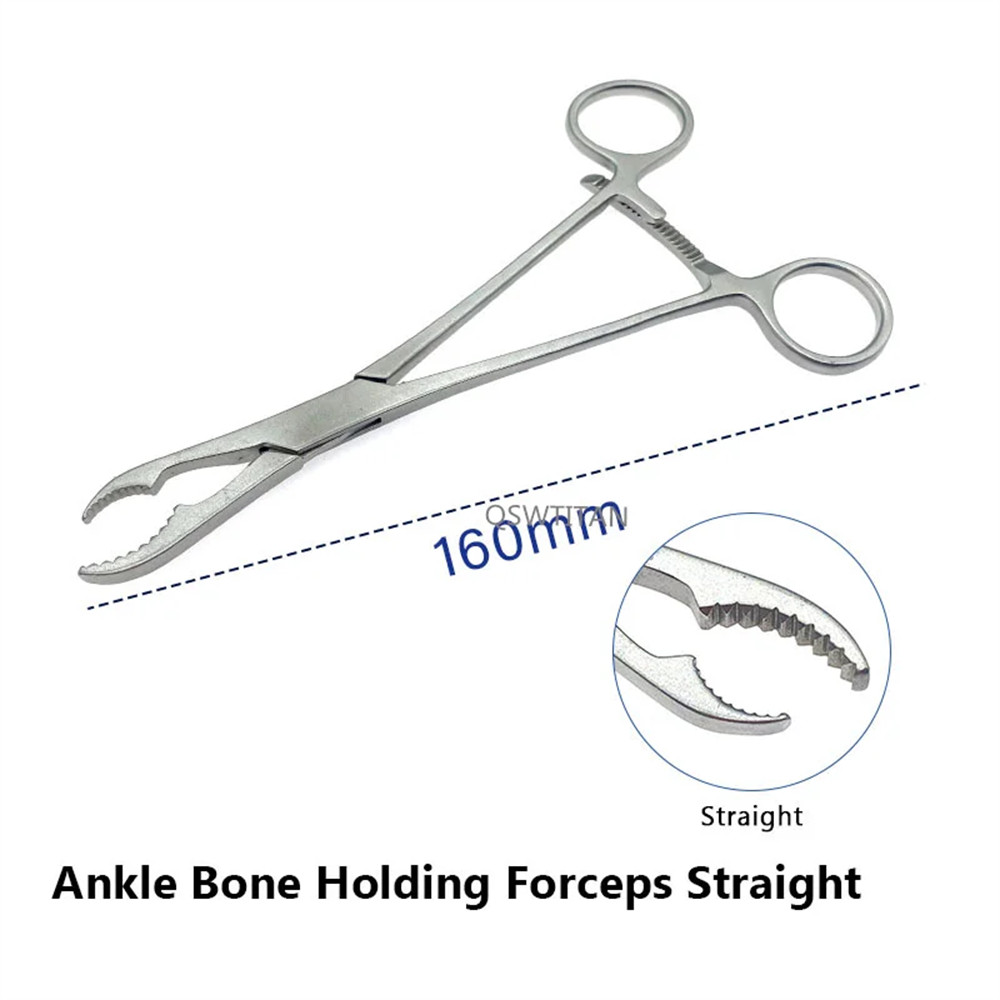 Ankle Bone Holding Forceps Orthopedic surgical Instruments Bone Forceps