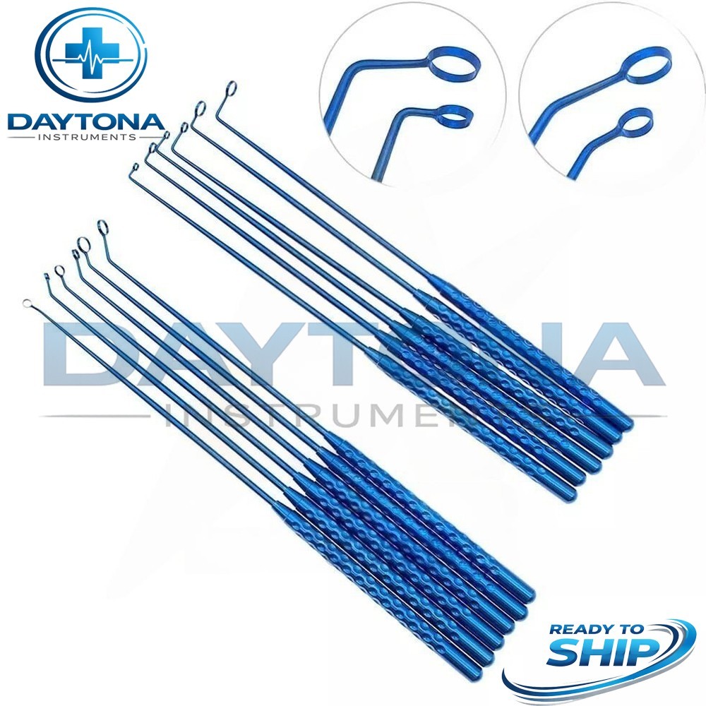 Hardy Pituitary Neuro Curettes Set Of 11 Surgical Instruments Transsphenoidal