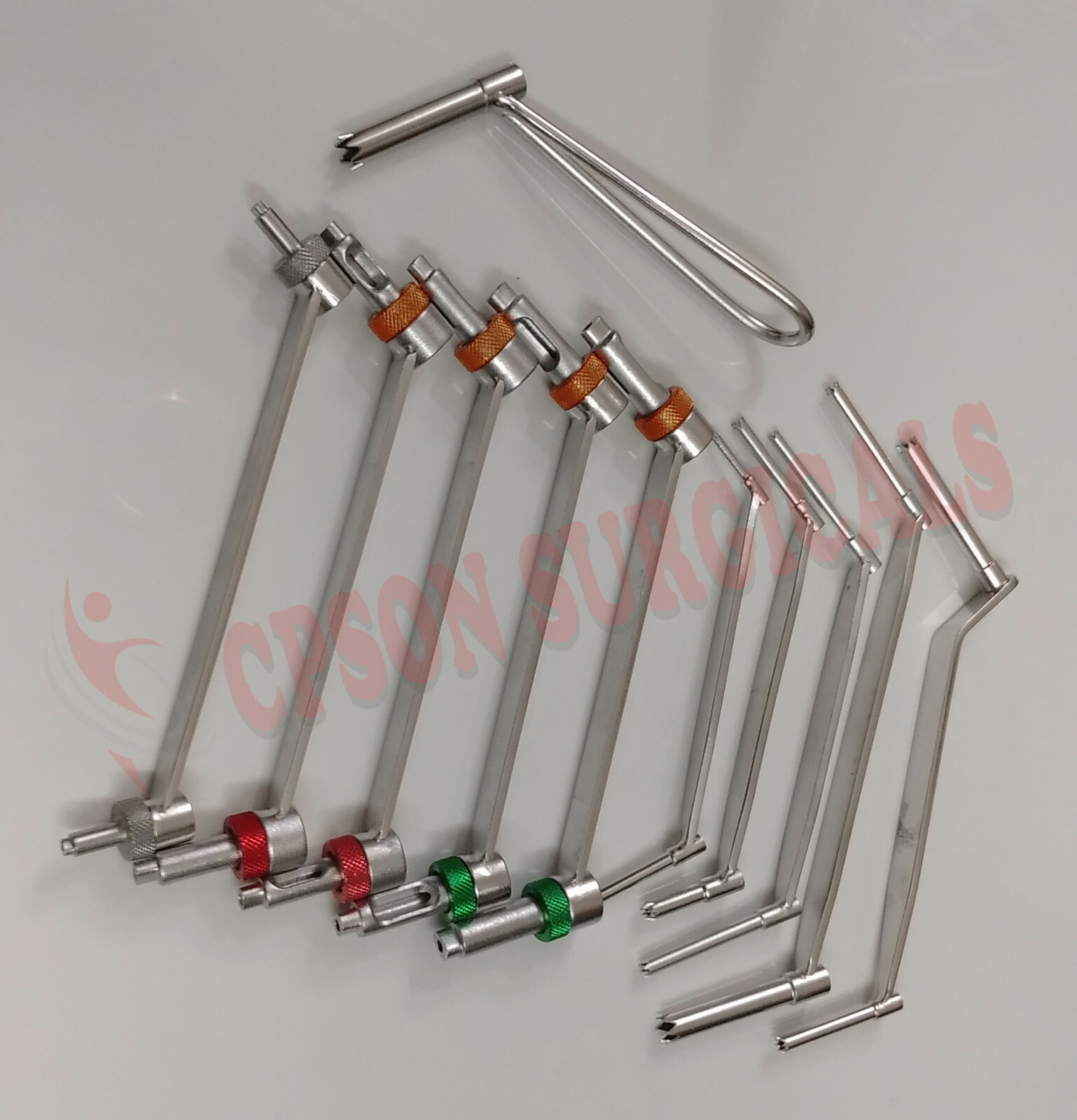 Drill Guide & Tap Sleeve Loaded Screws Neutral 10pcs Orthopedic SS Inmstrument