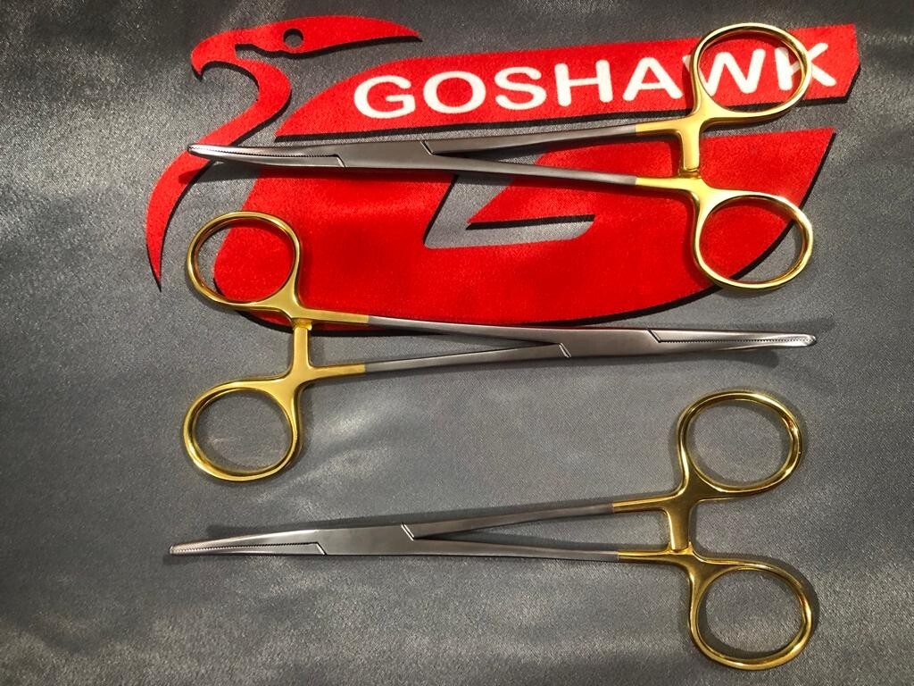 23 PCS SET CANINE FELINE SPAY PACK WITH GOLD HANDLES SURGICAL INSTRUMENTS KIT