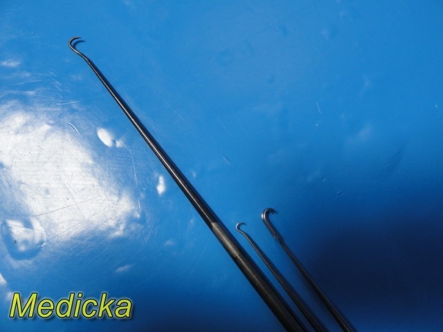 K-Medic Assorted Surgical H00ks Set (Gillies, Guthrie & Frazier Styles) ~ 38667