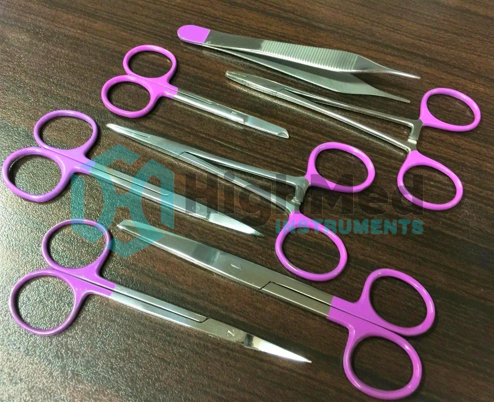 Set of 7 Pieces Basic Minor Surgery Instruments Kit Surgical.