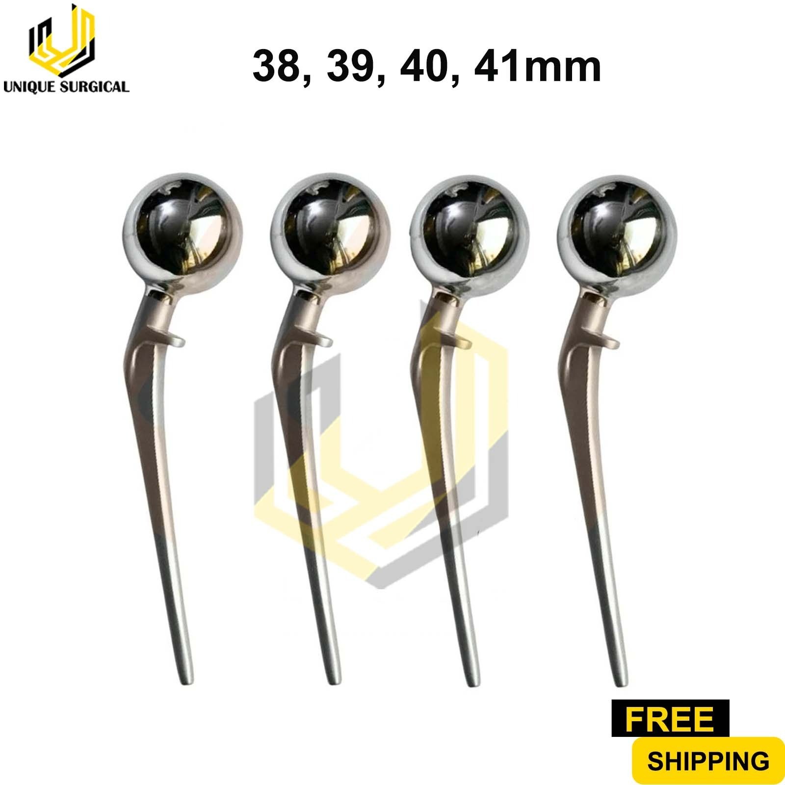Lazcano Hip Prosthesis 38, 39, 40,41mm Sizes Orthopedic Instruments
