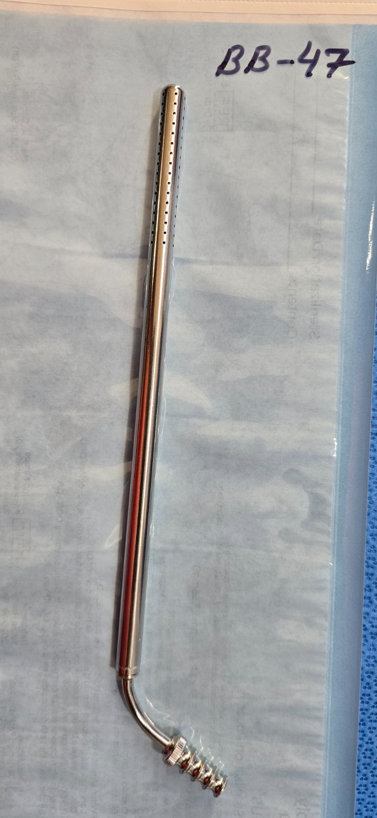 V.Mueller Surgical Poole Suction Tube 23FR Curved Ref: SU 13002