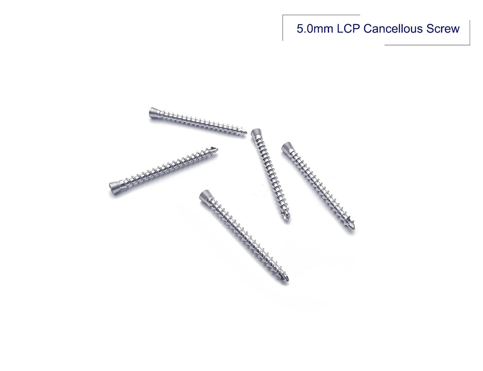 5.0mm LCP Cancellous Screw Lot of 100pcs Surgical Instruments SS