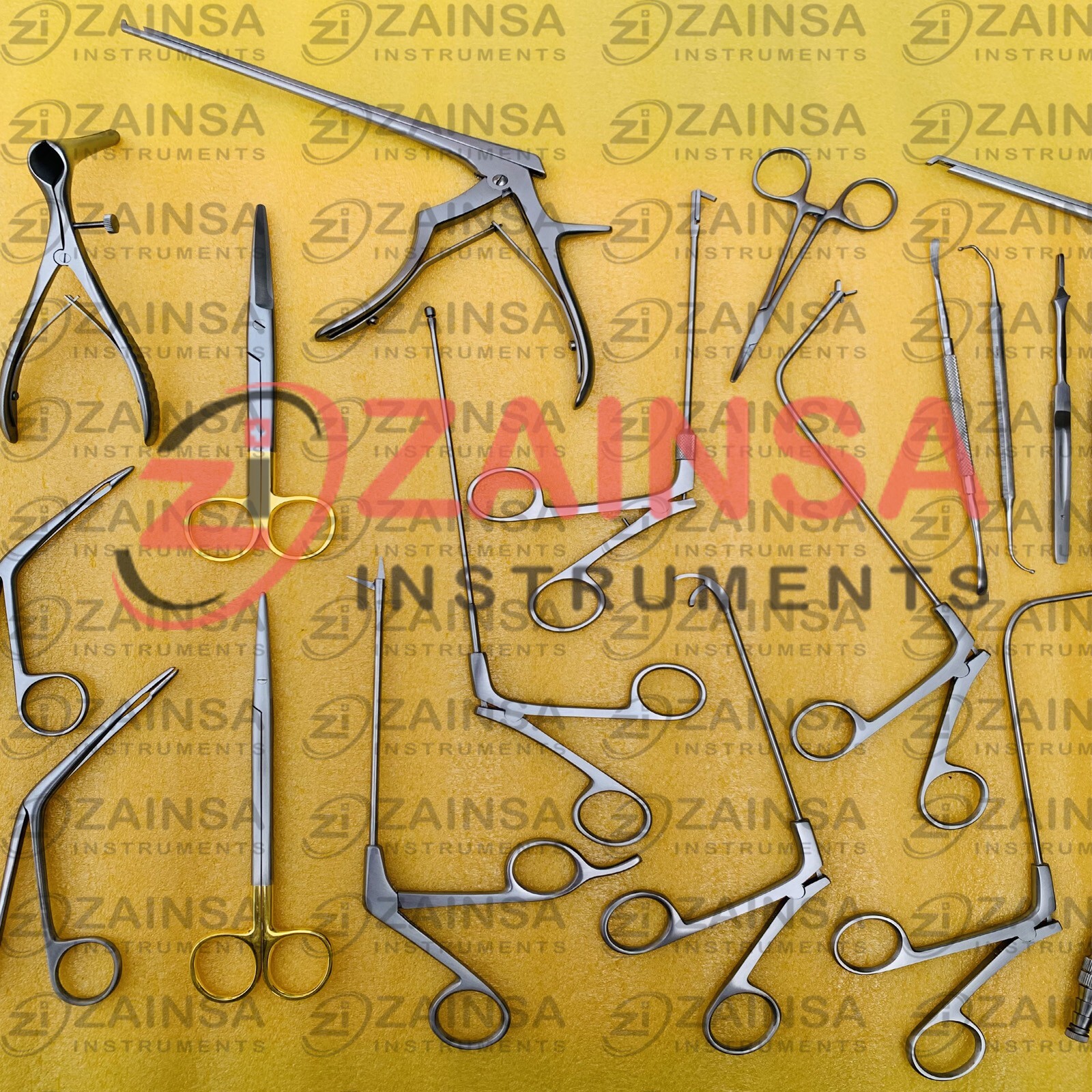 FESS INSTRUMENTS SET ENDOSCOPIC SINUS SURGERY ENT INSTRUMENT SET A+ GERMAN STEEL