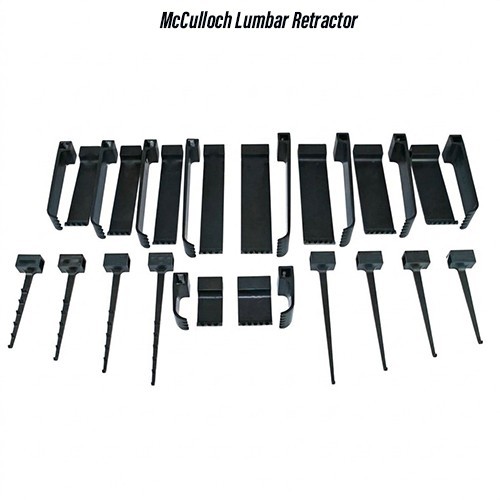 McCulloch Lumbar Retractor Micro Discectomy Orthopedic Spine Tools Set of 38 Pcs