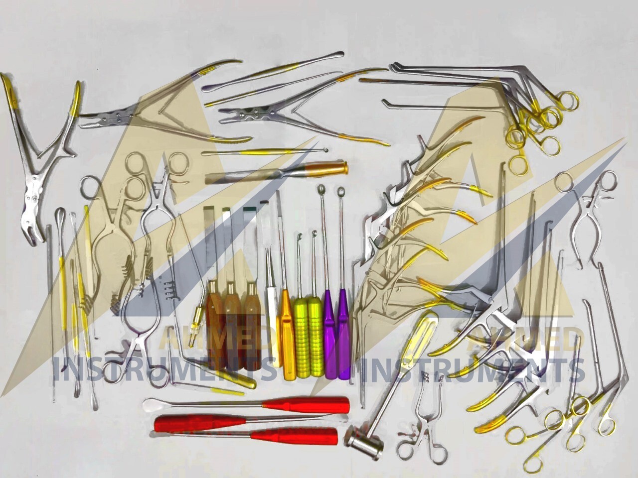 Spine Laminectomy Set 47 Pcs Complete Orthopedic Instruments A+ Full set